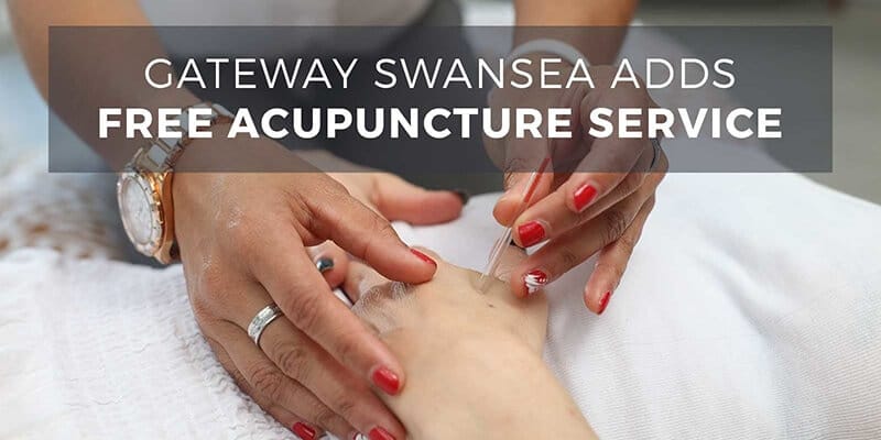 Free Acupuncture at Swansea Graphic
