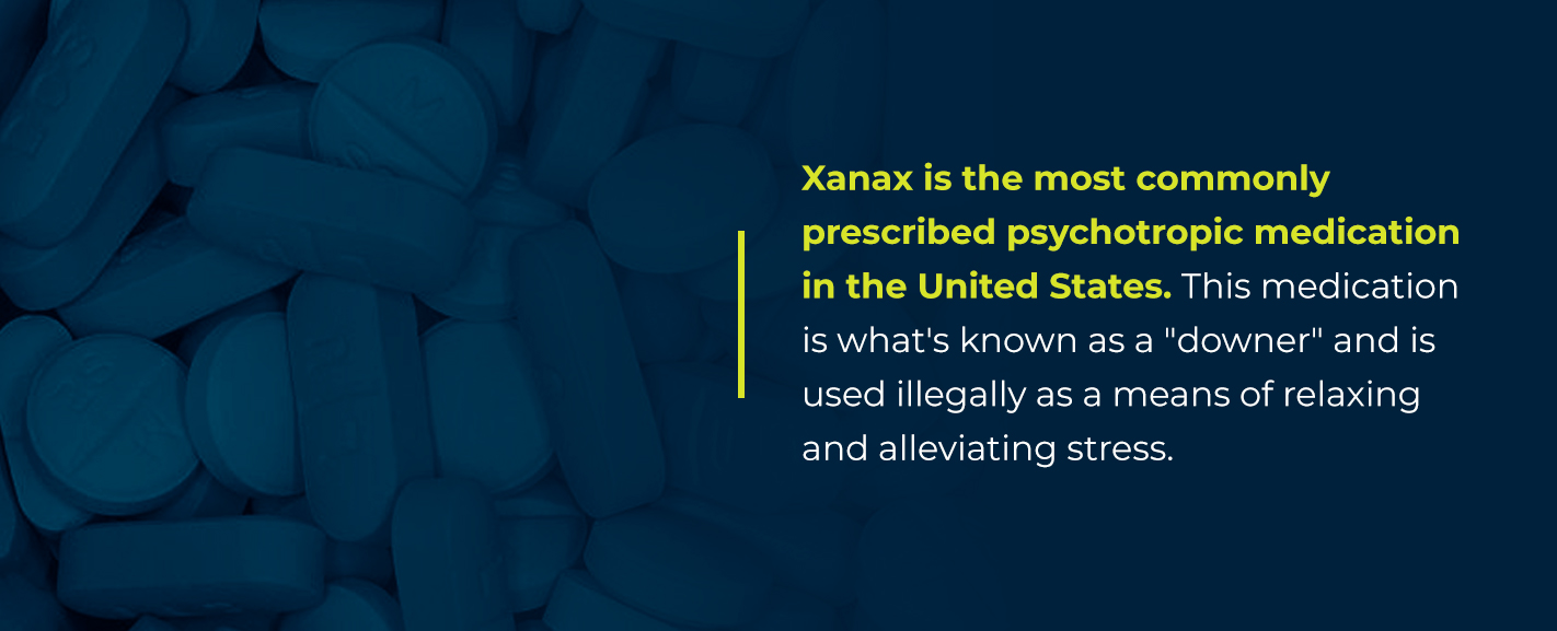 xanax abuse in college