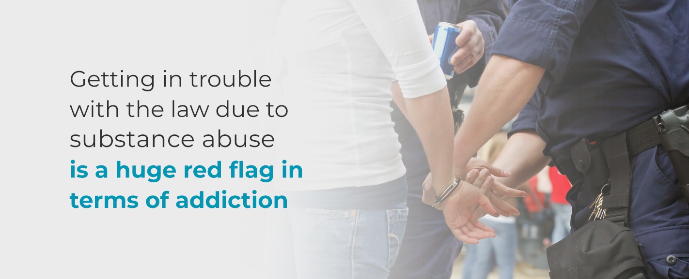 substance abuse red flags