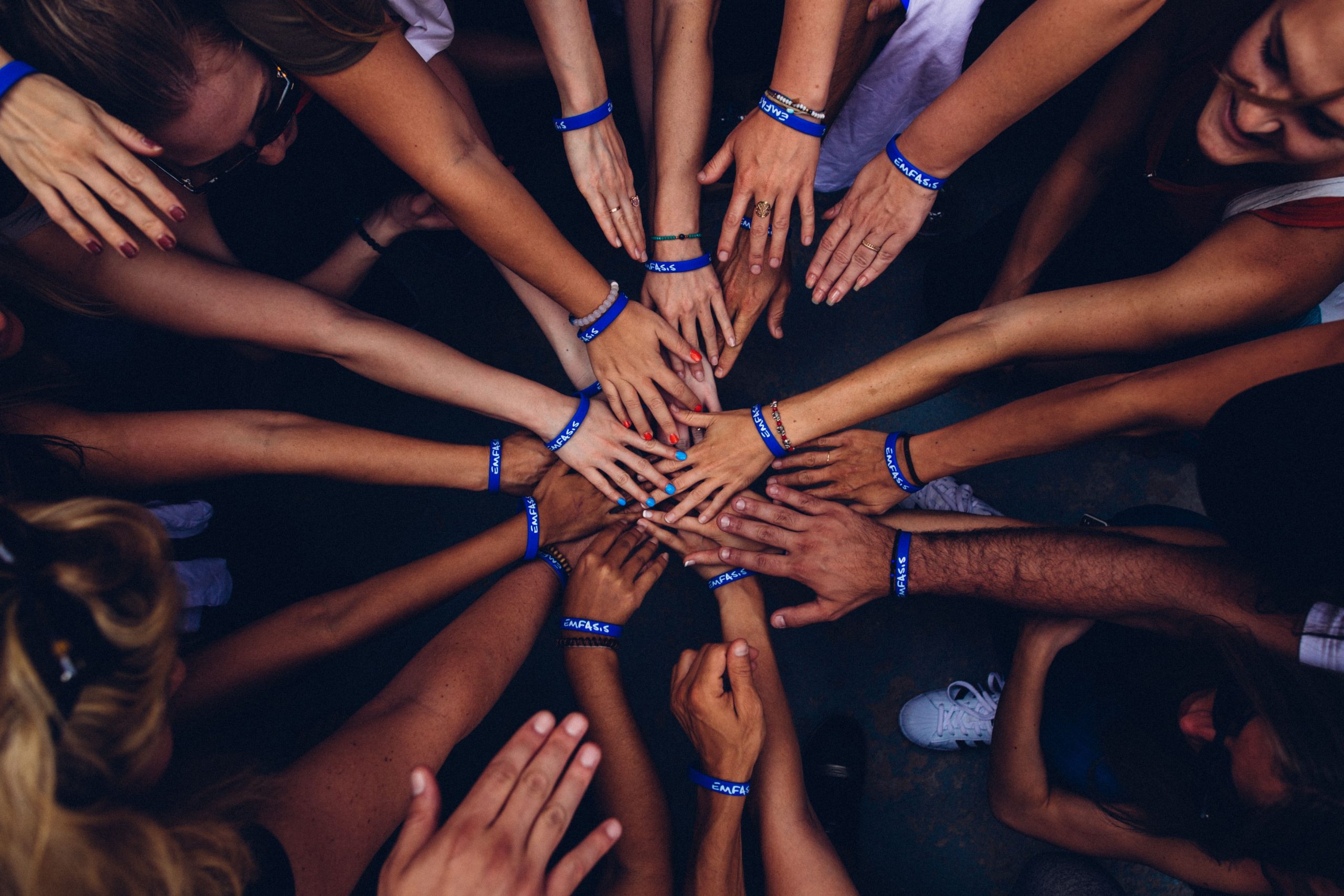 support groups aren't only for addicts circle of hands