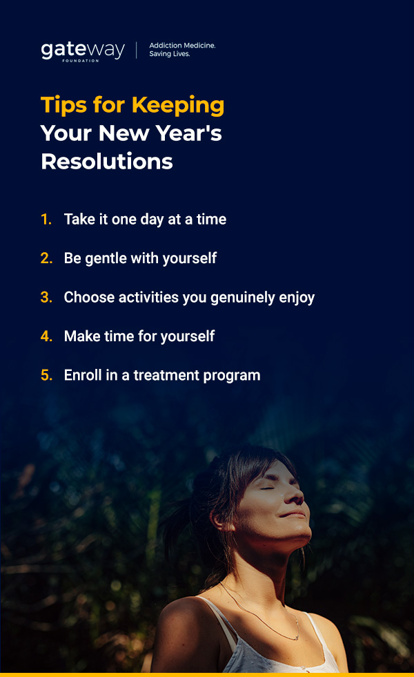 Tips for Keeping Your New Year's Resolutions
