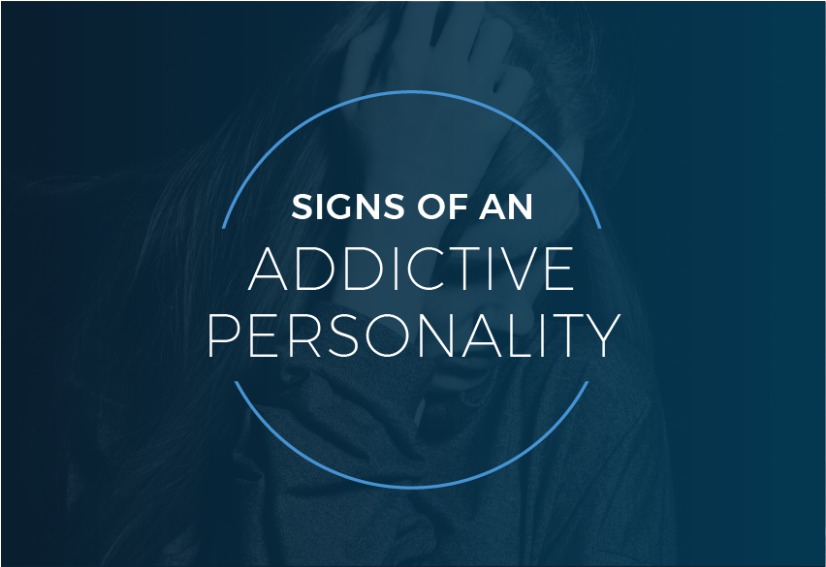 signs of an addictive personality logo