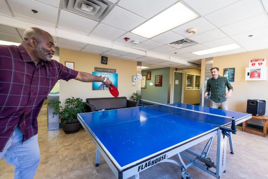 Gateway Foundation Chicago Independence Ping Pong Tables