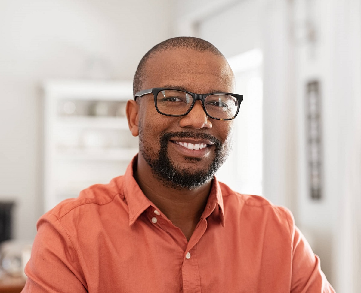 man smiling for a picture