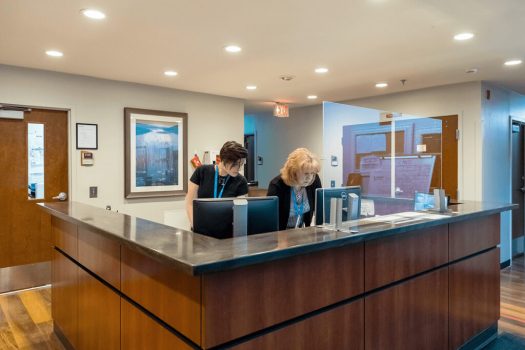 Gateway Foundation Lake Villa Front Desk