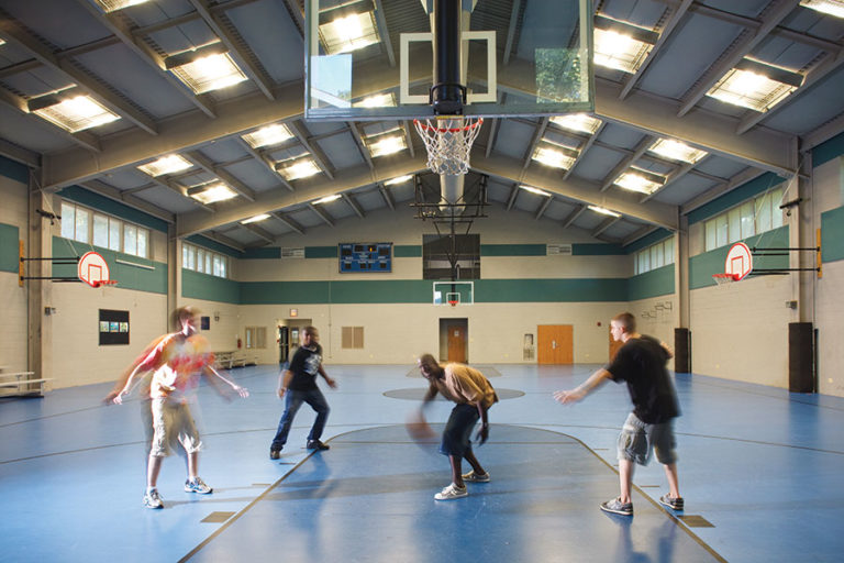 Basketball Courts at Gateway Foundation Lake Villa