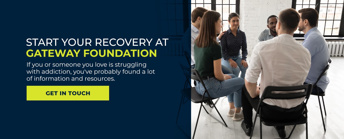 Start Your Recovery At Gateway Foundation