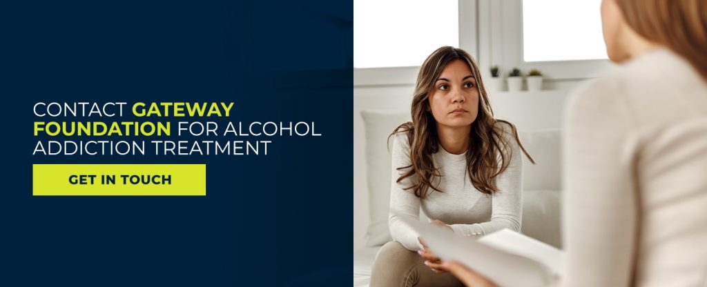 CONTACT GATEWAY FOUNDATION FOR ALCOHOL ADDICTION TREATMENT