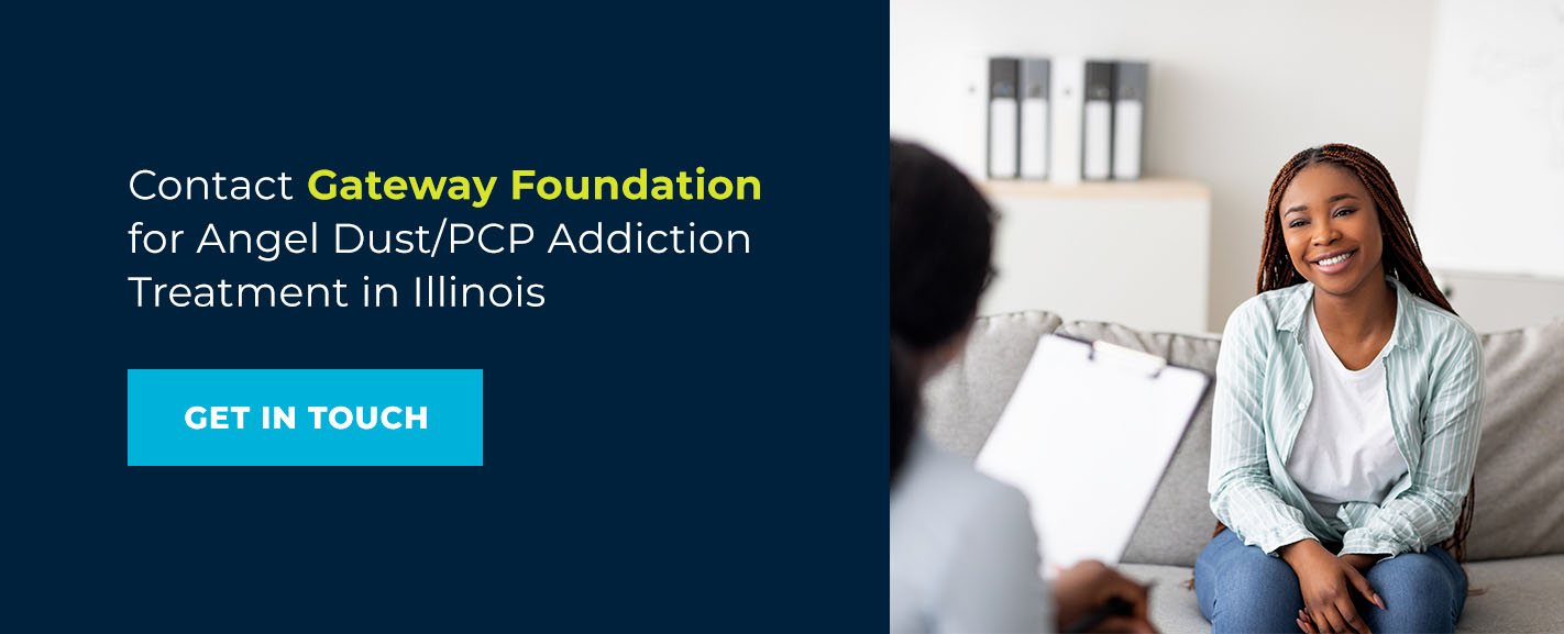 Contact Gateway Foundation for Angel Dust/PCP Treatment in Illinois