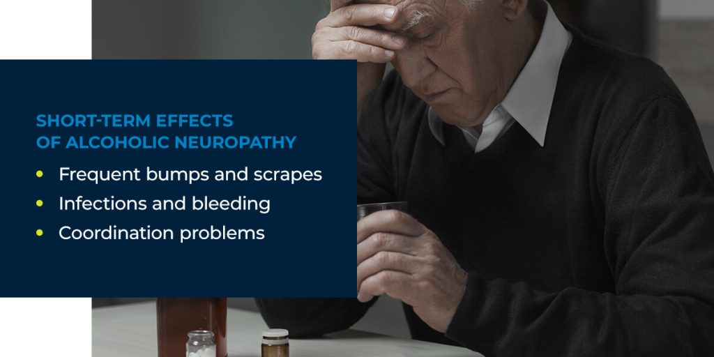 Short-Term Effects of Alcoholic Neuropathy