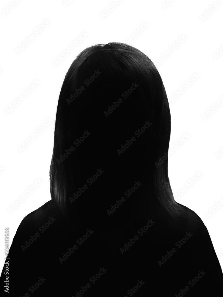 Female Headshot Silhouette