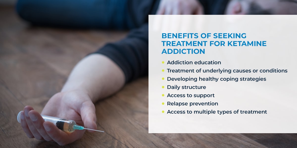Benefits of Seeking Treatment for Ketamine Addiction