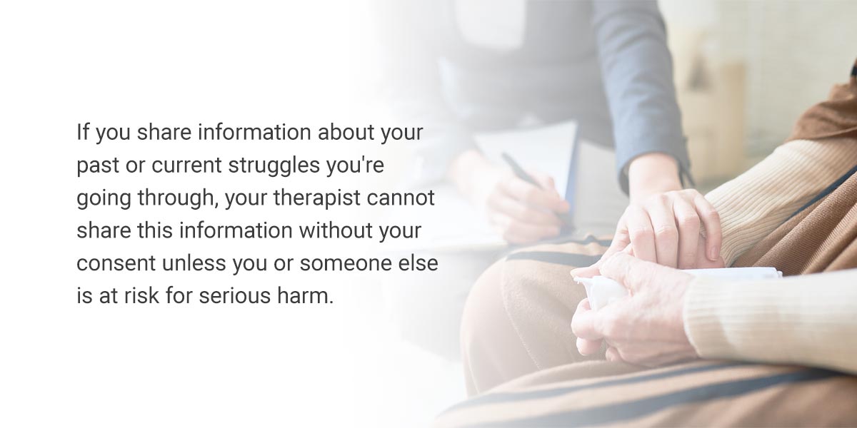 Is the Information I Share With My Therapist Confidential?
