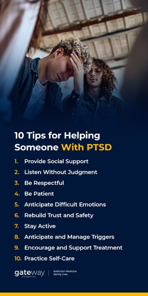 10 Tips for Helping Someone With PTSD