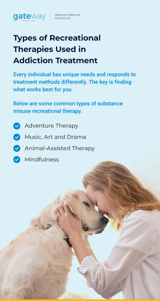 Types of Recreational Therapies Used in Addiction Treatment