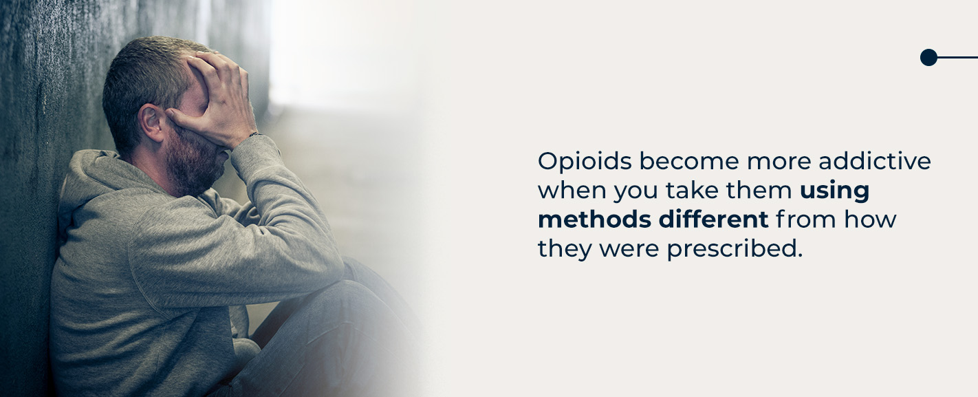 opioids become more addictive