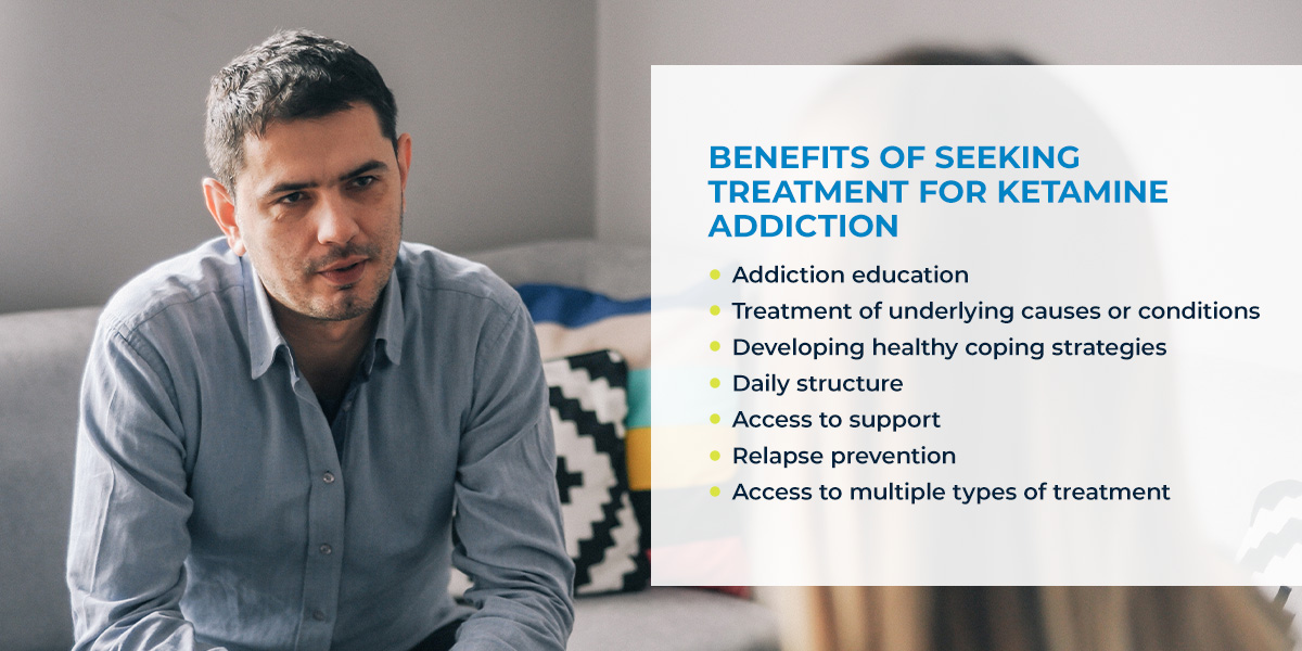 Benefits of Seeking Treatment for Ketamine Addiction