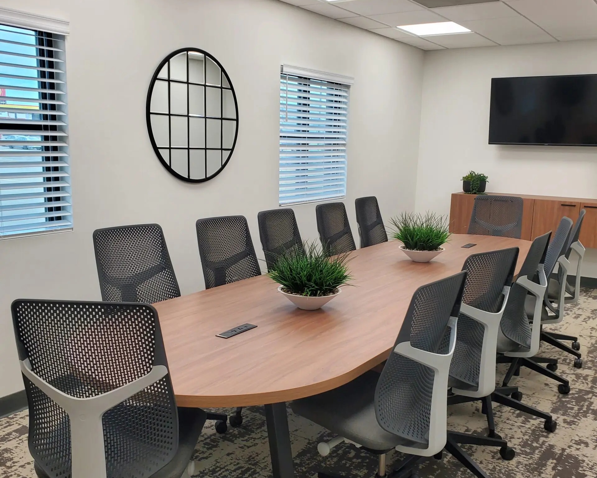 Meeting table at Bloomington Recovery Treatment Center